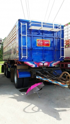 ขาย HINO 344 พ่วงแม่ลูก กระบะเนียม อู่ เป๊ยกบ้านโป่ง รถถปี 58