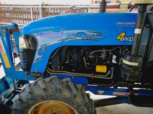 แชมป์ MX6055 4 WD ใบมีดดันหน้า ผานหลัง เครื่องดี เกียร์ดี ขายตามสภาพ
