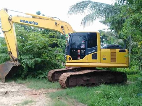 ขายรถขุดแบ็คโค KOMATSU PC160LCทำงาน 9371ชม.ช่วงล่างดีเอวแน่นพร้อมลงงาน เอกสารครบ