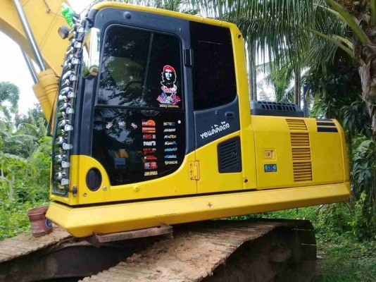 ขายรถขุดแบ็คโค KOMATSU PC160LCทำงาน 9371ชม.ช่วงล่างดีเอวแน่นพร้อมลงงาน เอกสารครบ