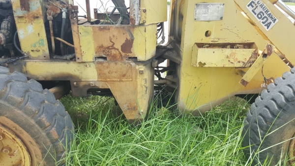 ขาย รถตัก FURUKAWA FL60A เอวอ่อน เกียร์พัง เครื่องสตาร์ทติด อุปกรณ์ปั้มมีครบ ขายตามสภาพให้ไปซ่อมเอง