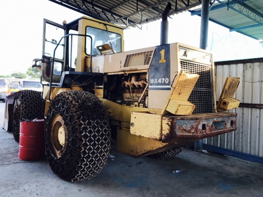 ขายรถตัก KOMATSU WA470-1สภาพสวยครับ
