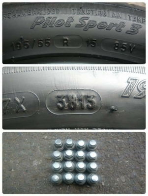 ขายล้อแม็ก Toyota Vios ขอบ 15 ชุดละ 3,900 บ