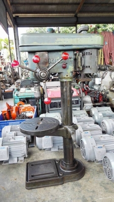 ** SOLD ** สว่านแท่นญี่ปุ่น KIRA KRT-340 ไฟบ้าน 220V พร้อมใช้