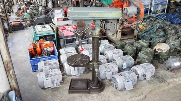 ** SOLD ** สว่านแท่นญี่ปุ่น KIRA KRT-340 ไฟบ้าน 220V พร้อมใช้