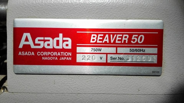 ** SOLD ** เครื่องต้าปเกลียวญี่ปุ่น Asada BEAVER 50 ขนาด 1/4"- 2" รุ่นออโต้ สภาพ 97\% เจ้าของเดิมใช้เดือนเดียว!! ** SOLD ** เครื่องต้าปเกลียวญี่ปุ่น Asada BEAVER 50 ขนาด 1/4"- 2" รุ่นออโต้ สภาพ 97\% เจ้าของเดิมใช้เดือนเดียว!!