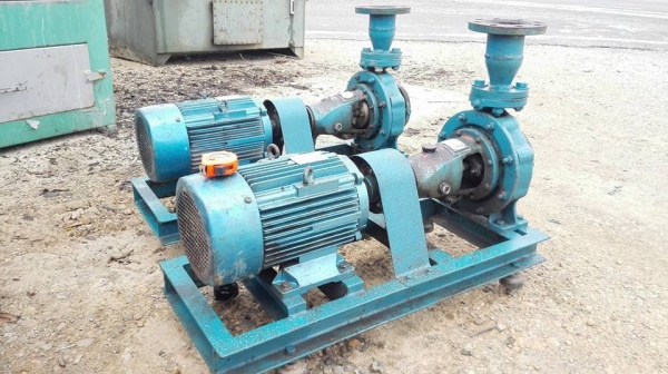 ปั้มน้ำหอยโข่งแรงดัน SPP Made in ENGLAND มอเตอร์ 7.5 HP 2860 RPM 380V ท่อ 2" HEAD 50 m พร้อมใช้