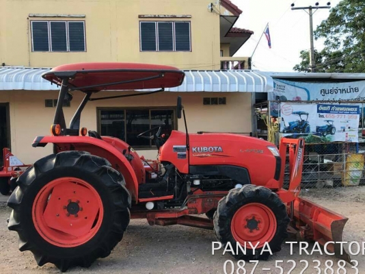 รถเข้าใหม่#ปัญญาแทรคเตอร์..จัดมาให้ครับ ด่วน 385,000 บาท.คูโบต้าL4708ใบมีดคานล่าง พร้อม ผานพรวน6&times;24สีเดิมๆ สภาพเดิมๆ พร้อมใช้ จัดส่ง อ.เถิน จ.ลำปาง