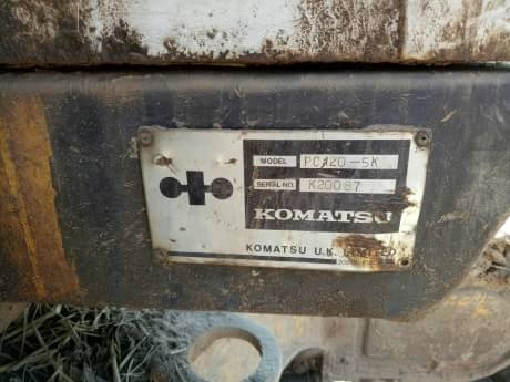 KOMATSU PC 120-5