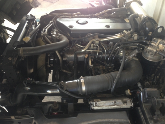 ขายด่วน 6 ล้อ พื้นเรียบ Isuzu NQR 175 แรง เพลาเดียว กระบะยาว5.50 เมตร