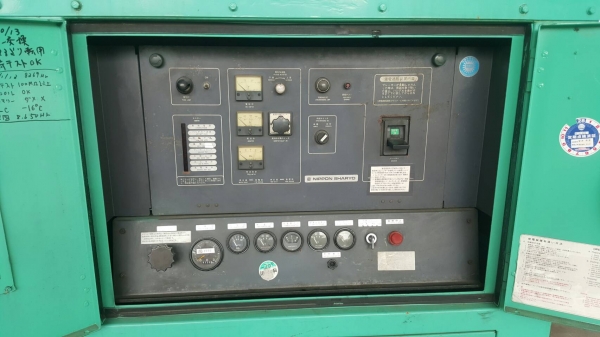 ขายเครื่องปั่นไฟมือสองจากญี่ปุ่นสภาพเดิมๆ พร้อมใช้งาน