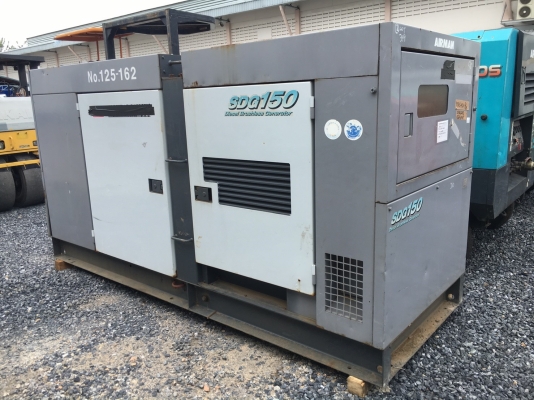 AIRMAN SDG150AS เครื่องปั่นไฟ ตู้เก็บเสียง 150kva *Japan  โทร. 080-6565422 (หนิง)