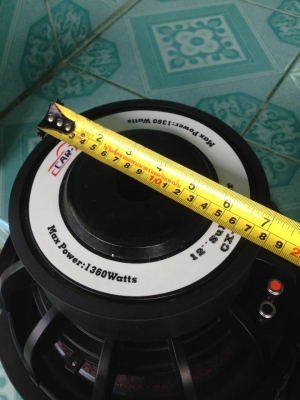 ซับ12นิ้ว CAR X มือสองโครงหล่อแม่เหล็ก170/2/v3&quot;สภาพสวยมาก เดิมๆไม่เคยซ่อม ใช้งานปกติ เบสแน่นดีมาก ขายคู่ละ 2650 บาท สนใจ0892425454 อยู่สระบุรี