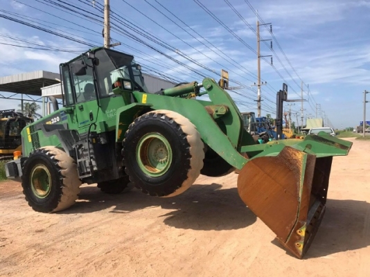 ขายรถตักล้อยาง KOMATSU WA320-6 ปี 2013 รถนอกนำเข้าจากญี่ปุ่น สภาพสวยพร้อมใช้ มีVDOการทำงานครับ