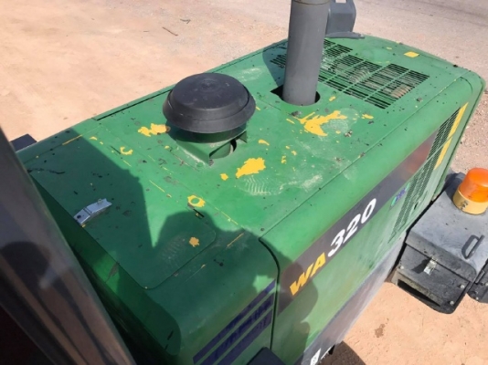 ขายรถตักล้อยาง KOMATSU WA320-6 ปี 2013 รถนอกนำเข้าจากญี่ปุ่น สภาพสวยพร้อมใช้ มีVDOการทำงานครับ