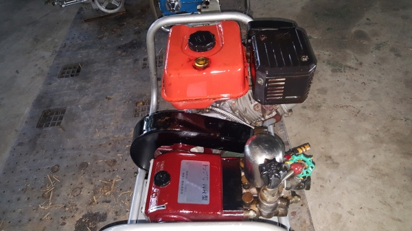 ปั้มแรงดัน 3 สูบ เครื่อง 6 แรง เทสแล้ว พร้อมใช้งาน