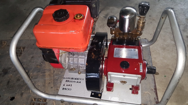 ปั้มแรงดัน 3 สูบ เครื่อง 6 แรง เทสแล้ว พร้อมใช้งาน