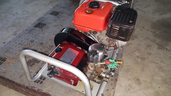 ปั้มแรงดัน 3 สูบ เครื่อง 6 แรง เทสแล้ว พร้อมใช้งาน