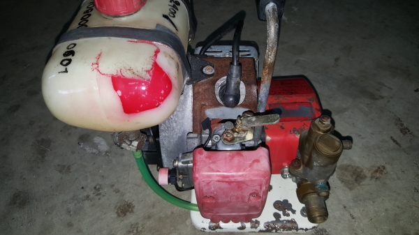 ปั้มอัดฉีดขนาดเล็ก ผ่านการเทสแล้วพร้อมใช้งาน