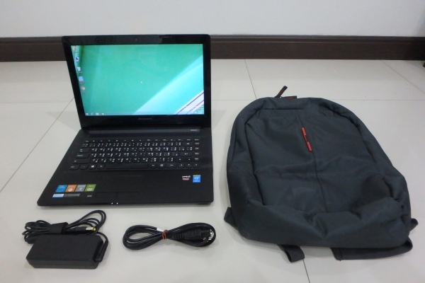 โน้ตบุ๊ค Lenovo G40-70 ระบบ Core i3-4005U 1.7GHz Ram4G HDD500GB การ์ดจอ Radeon M230 กระเป๋า ที่ชาร์ท สภาพใหม่
