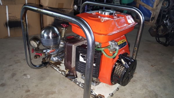 ปั้มอัดฉีดเครื่อง รูน้ำเข้า 6 หุน พร้อมใช้งาน