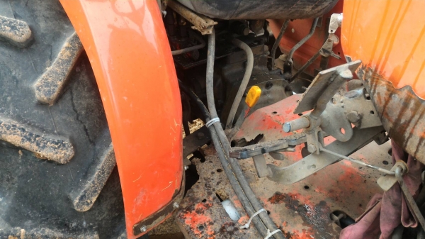 ขายรถไถ KUBOTA L4508 พร้อมดันหน้า โรตารี่ ขายรถไถ KUBOTA L4508 พร้อมดันหน้า โรตารี่