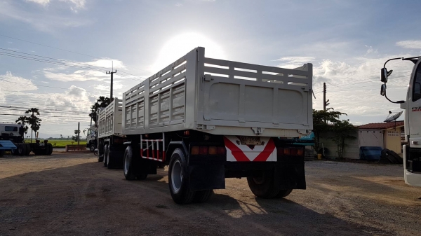 Hino FM1J เครื่อง 260 แรง ปี 46 ดัมพ์เหล็กแม่ลูก 2 เพลา เดิมพร้อมใช้งาน Hino FM1J เครื่อง 260 แรง ปี 46 ดัมพ์เหล็กแม่ลูก 2 เพลา เดิมพร้อมใช้งาน