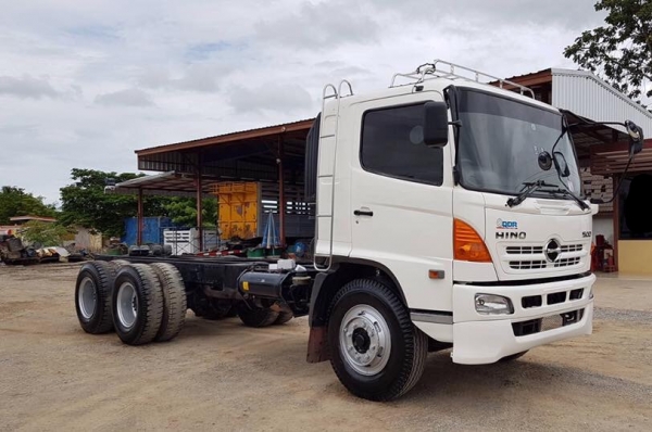 Hino FM1J เครื่อง 260 แรง ปี 47 หัวคัสซี สวยเดิมพร้อมใช้ค่ะ ทะเบียนพร้อม