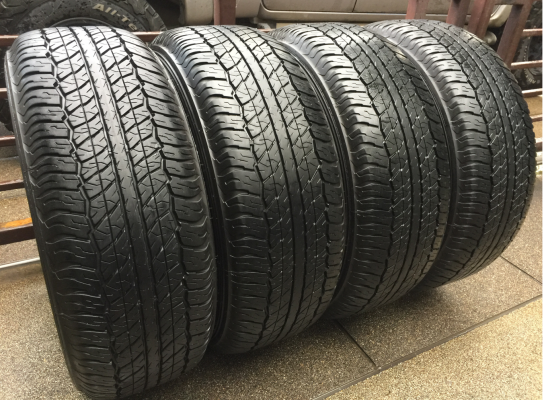 ยาง Dunlop 265 60 18 ปี16 ดอกเต็ม ไม่มีปะ เนื้อนิ่มๆ ใช้ยาว ราคาไม่แพง ยาง Dunlop 265 60 18 ปี16 ดอกเต็ม ไม่มีปะ เนื้อนิ่มๆ ใช้ยาว ราคาไม่แพง