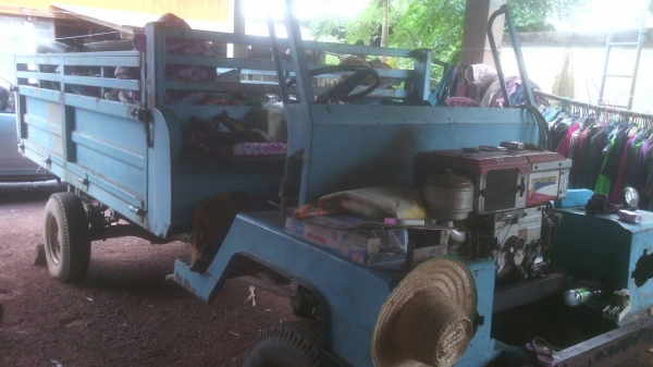 ขายด่วน แพ็คคู่ รถไถไทซัน กับรถอีแต๋น