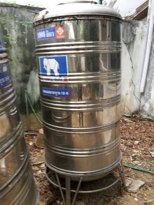 ขายถังน้ำสแตนเลส 1000 ลิตร