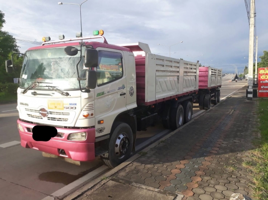 Hino 344 แรง ปี 53 กระบะดัมพ์สามมิตรแม่ลูก 3 เพลาแท้ เดิมๆพร้อมใช้งาน Hino 344 แรง ปี 53 กระบะดัมพ์สามมิตรแม่ลูก 3 เพลาแท้ เดิมๆพร้อมใช้งาน