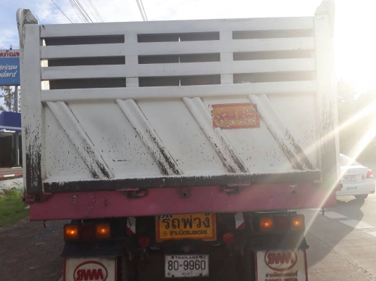 Hino 344 แรง ปี 53 กระบะดัมพ์สามมิตรแม่ลูก 3 เพลาแท้ เดิมๆพร้อมใช้งาน