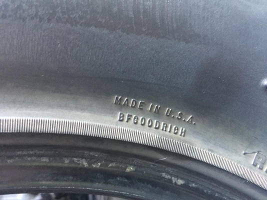 ยางBF All-Terrain 265/75/16 Made in USA. สภาพดี แก้มสวย ถูกๆ ยางBF All-Terrain 265/75/16 Made in USA. สภาพดี แก้มสวย ถูกๆ
