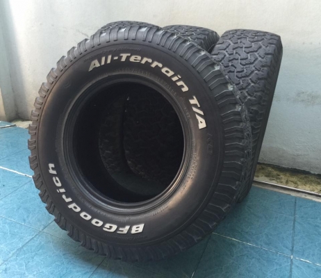 ยางBF All-Terrain 265/75/16 Made in USA. สภาพดี แก้มสวย ถูกๆ