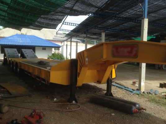 ขายหางโรเบทต่อใหม่ ยาว 12.50 เมตร กว้าง 2.55 เมตร สะพานท้ายสองพับ พร้อมใช้งาน