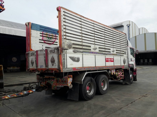 พ่วง 22 ล้อ ISUZU FXZ360 ปี 54 กระบะมิเนียม - ดั้ม อู่ธวัชชัย น้ำหนักบรรทุกได้ 30 ตัน สภาพสวย ๆ  ๆ