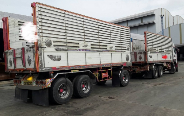 พ่วง 22 ล้อ ISUZU FXZ360 ปี 54 กระบะมิเนียม - ดั้ม อู่ธวัชชัย น้ำหนักบรรทุกได้ 30 ตัน สภาพสวย ๆ  ๆ