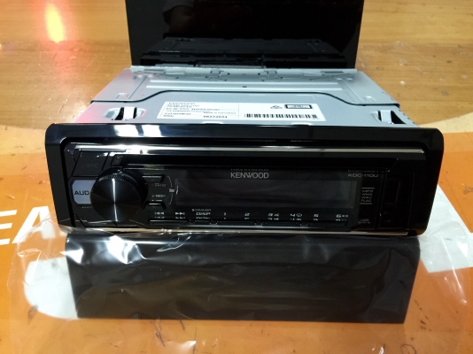 ขายวิทยุ KENWOOD KDC-110U เล่นMP3/USB/AUX ของใหม่