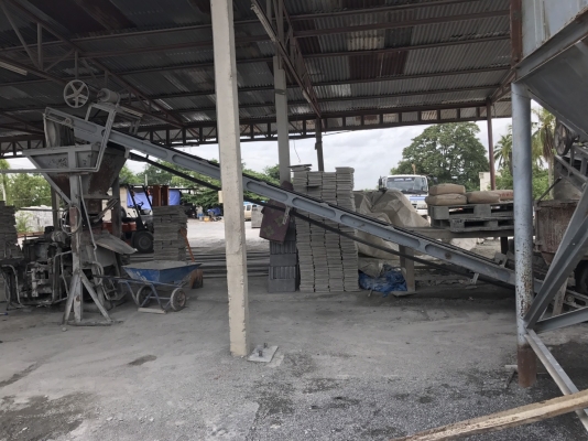 เครื่องอัดอิฐบล็อกระบบไฮดรอลิก 4 ก้อน