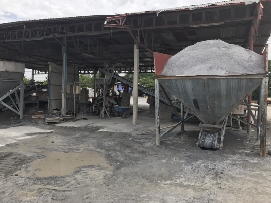 เครื่องอัดอิฐบล็อกระบบไฮดรอลิก 4 ก้อน