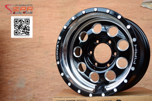 LENSO MAX6 ขอบ16X9 ET00 สีดำเงา วงละ 4,000 บาท