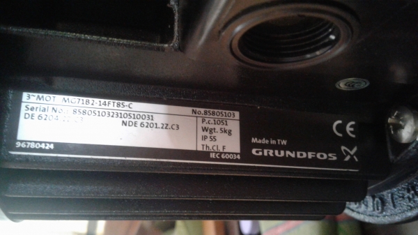 ปั้มน้ำ GRUNDFOS X