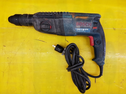 โรตารี่ Bosch แท้ 3 ระบบ รุ่น 2-26 DFR 800 W. สภาพดี พร้อมใช้งาน