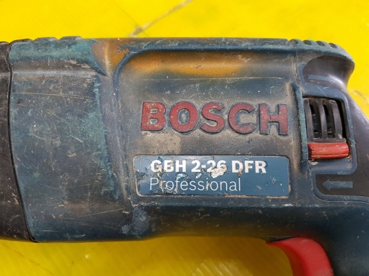โรตารี่ Bosch แท้ 3 ระบบ รุ่น 2-26 DFR 800 W. สภาพดี พร้อมใช้งาน