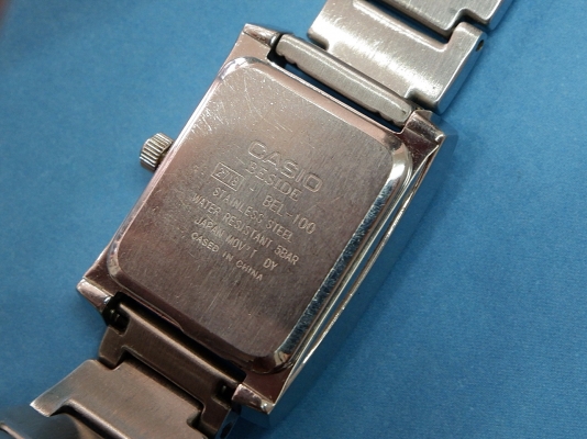 นาฬิกา Casio Beside รุ่น BEL-100 หญิง เลขโรมัน แสดงวันที่ ของแท้ สภาพดี ส่งฟรี