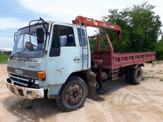 ISUZU ROCKY 175 แรง พร้อมเครน 3ตัน ขายตามสภาพ 360,000 บาท ศุภากร 081-1903107, 089-5367218