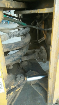 รถตักล้อยางเอวอ่อน TCM.STD30 ต่อแขนแล้ว สภาพพร้อมลุยงานค่ะ