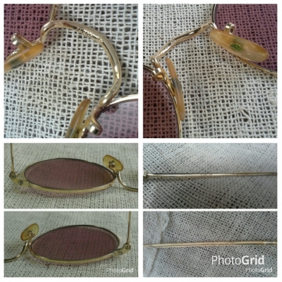 แว่นตาอัลก้าผู้ยิ่งใหญ่ หยดน้ำเล็ก จอห์น เลนนอน  &#039;คนหน้าเล็ก หัวใจโต!&#039;  Vintage ALGHA handmade in England