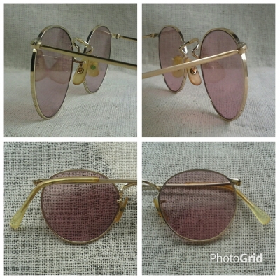 แว่นตาอัลก้าผู้ยิ่งใหญ่ หยดน้ำเล็ก จอห์น เลนนอน  &#039;คนหน้าเล็ก หัวใจโต!&#039;  Vintage ALGHA handmade in England